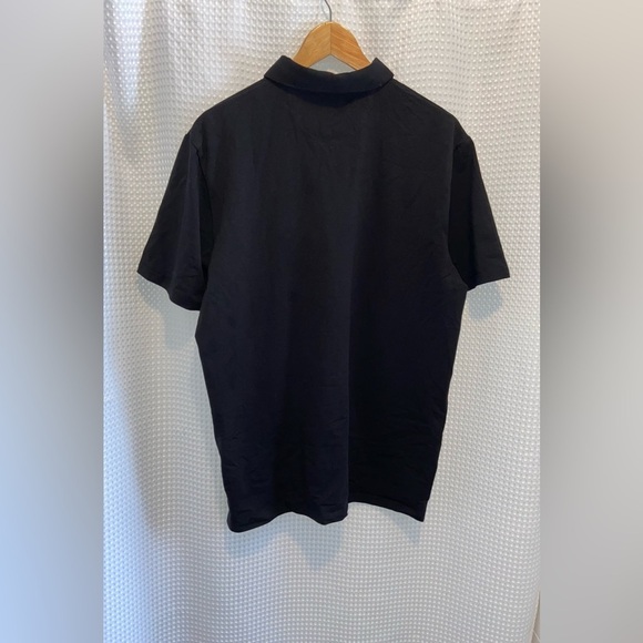 2/40$ Men’s Simon’s Le 31 organic cotton stretchy black polo Sz XL NWT - Picture 8 of 11